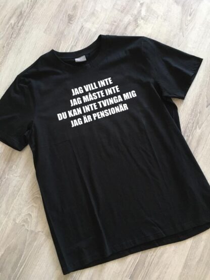 T-shirt "Pensionär"